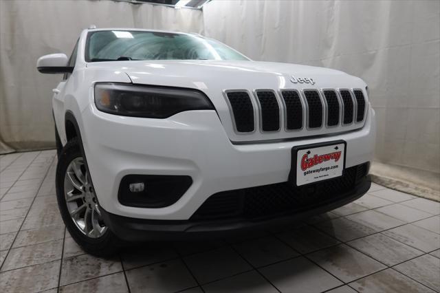 used 2021 Jeep Cherokee car, priced at $20,595