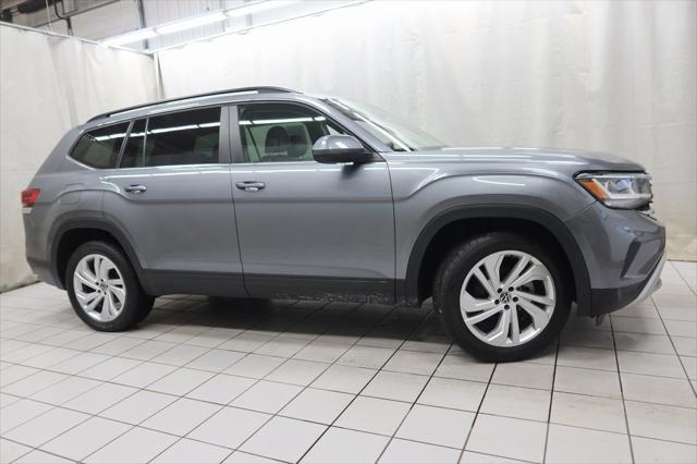 used 2021 Volkswagen Atlas car, priced at $25,724