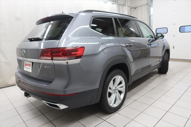 used 2021 Volkswagen Atlas car, priced at $25,724