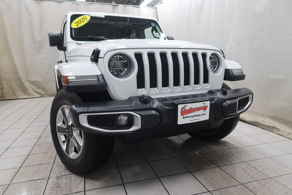 used 2020 Jeep Wrangler Unlimited car, priced at $30,230