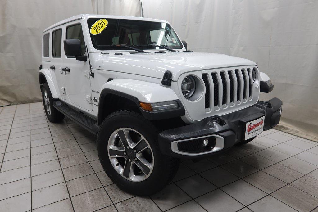 used 2020 Jeep Wrangler Unlimited car, priced at $30,230
