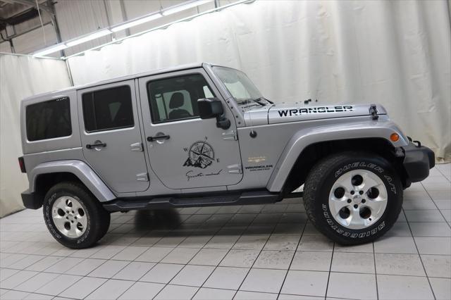 used 2015 Jeep Wrangler Unlimited car, priced at $20,779