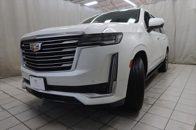 used 2021 Cadillac Escalade ESV car, priced at $52,000
