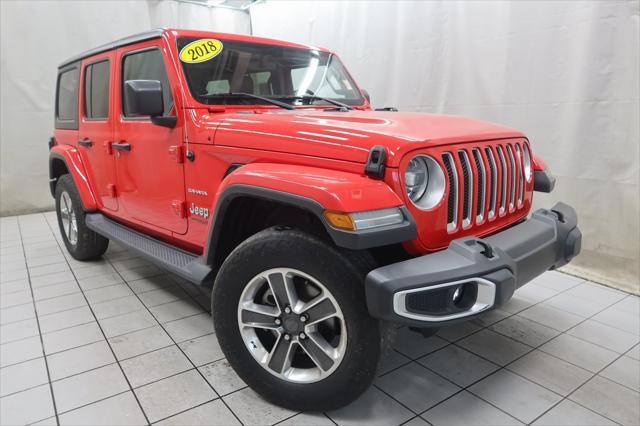 used 2018 Jeep Wrangler Unlimited car, priced at $28,500