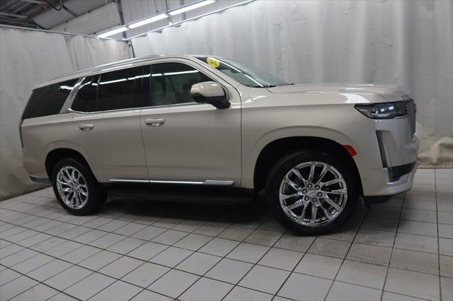 used 2021 Cadillac Escalade car, priced at $64,998