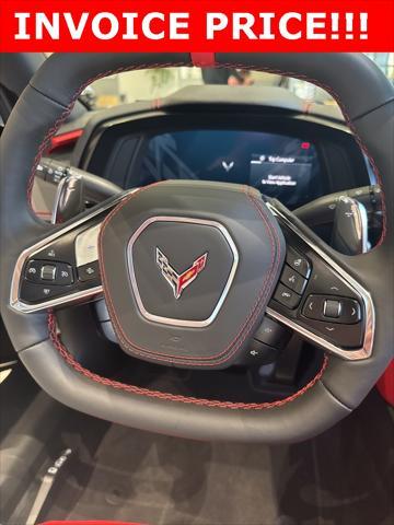 new 2025 Chevrolet Corvette car, priced at $87,378