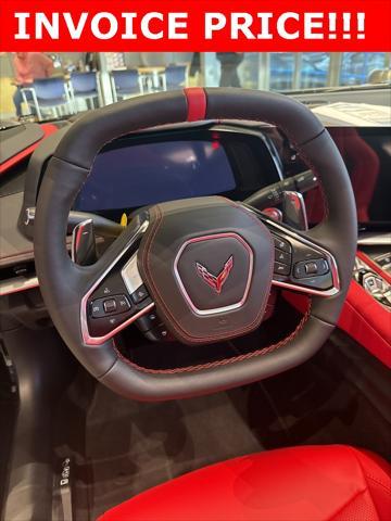 new 2025 Chevrolet Corvette car, priced at $87,378