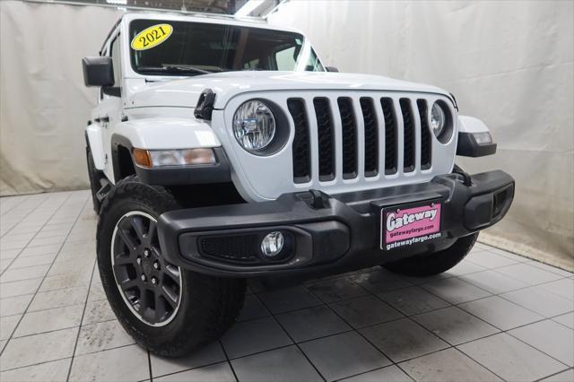 used 2021 Jeep Gladiator car, priced at $31,353