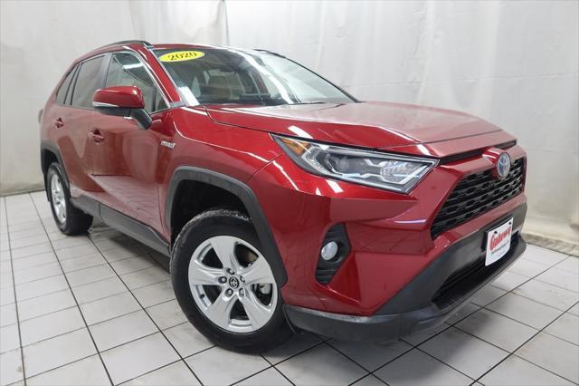 used 2020 Toyota RAV4 Hybrid car, priced at $29,974