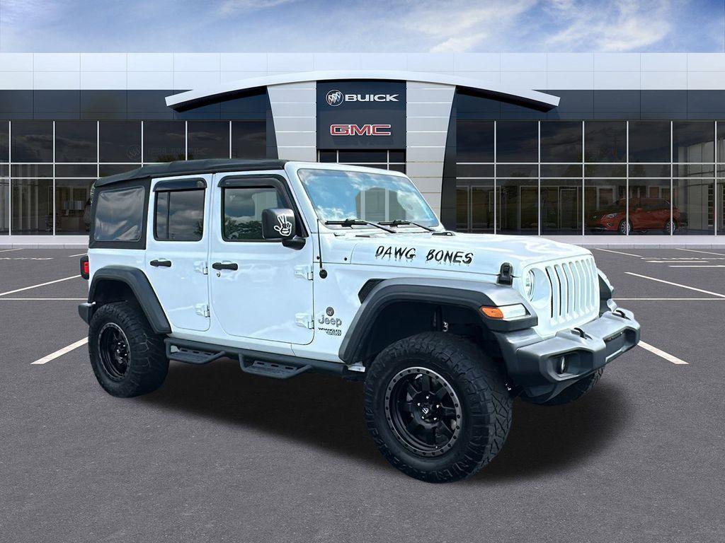 used 2018 Jeep Wrangler Unlimited car, priced at $23,858