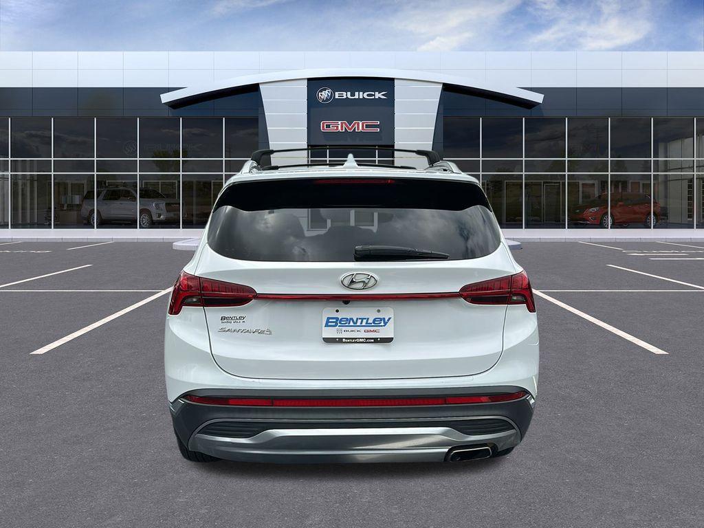 used 2021 Hyundai Santa Fe car, priced at $18,898
