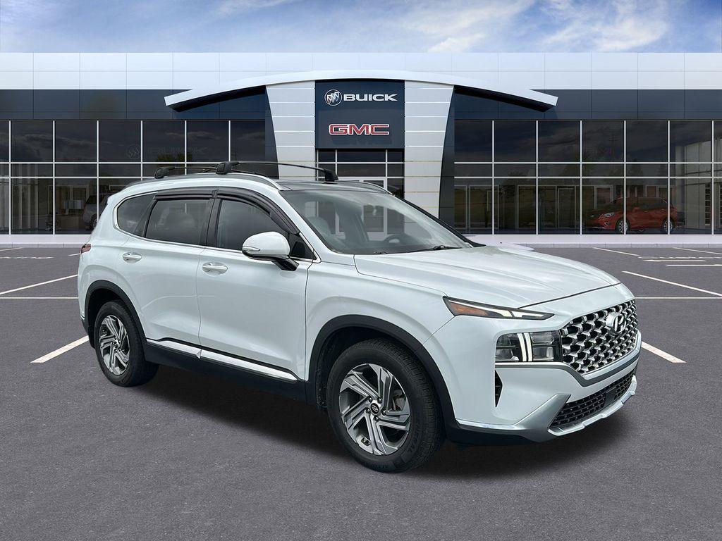 used 2021 Hyundai Santa Fe car, priced at $18,898
