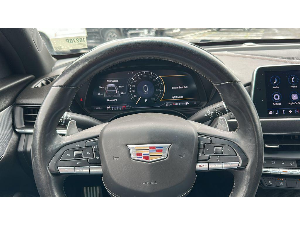 used 2022 Cadillac CT4-V car, priced at $40,141