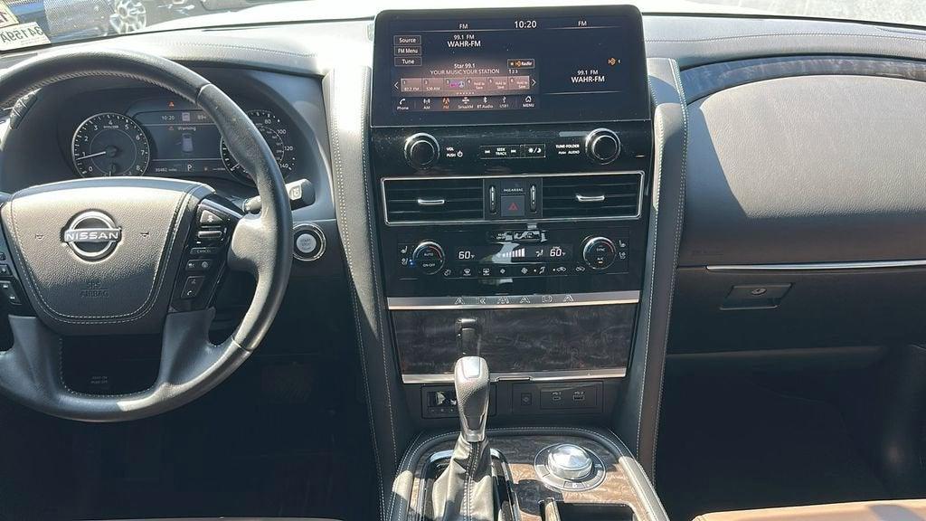 used 2023 Nissan Armada car, priced at $46,998