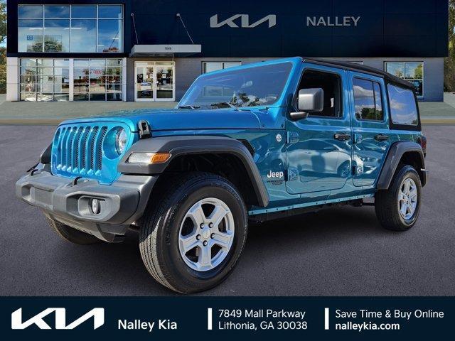 used 2020 Jeep Wrangler Unlimited car, priced at $36,656