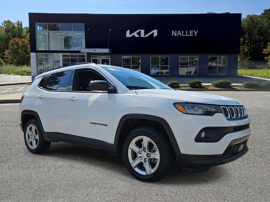 used 2023 Jeep Compass car, priced at $20,677