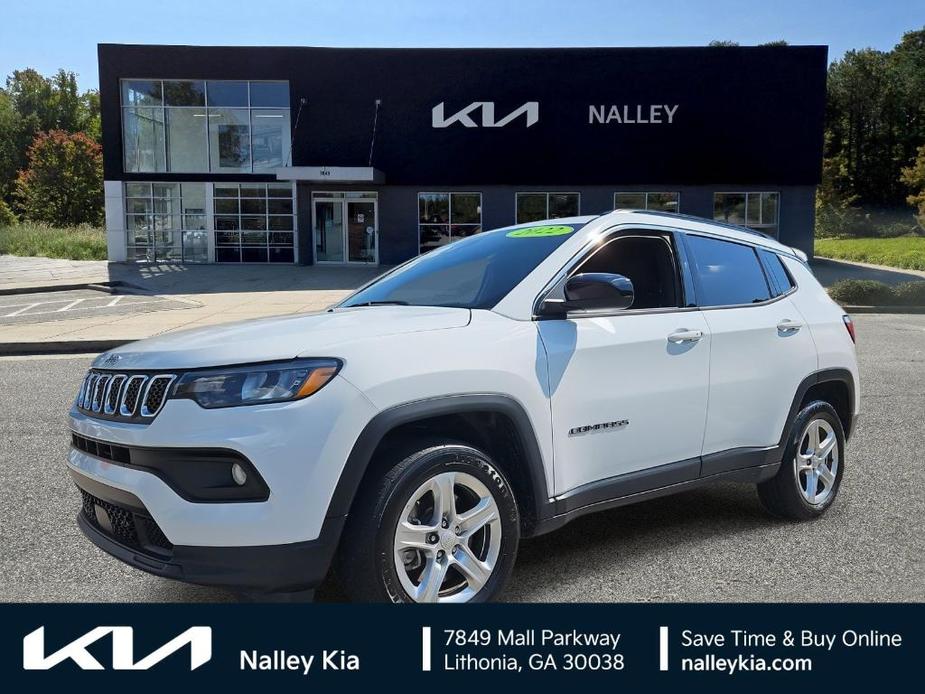 used 2023 Jeep Compass car, priced at $20,677