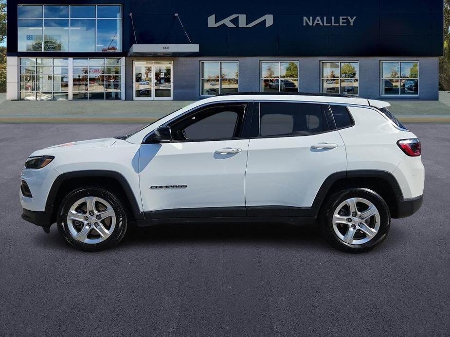 used 2023 Jeep Compass car, priced at $20,677