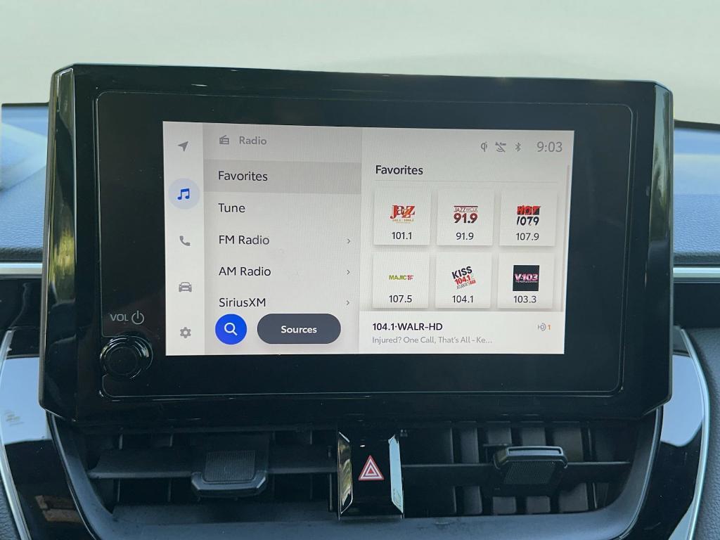 used 2024 Toyota Corolla Cross Hybrid car, priced at $28,487