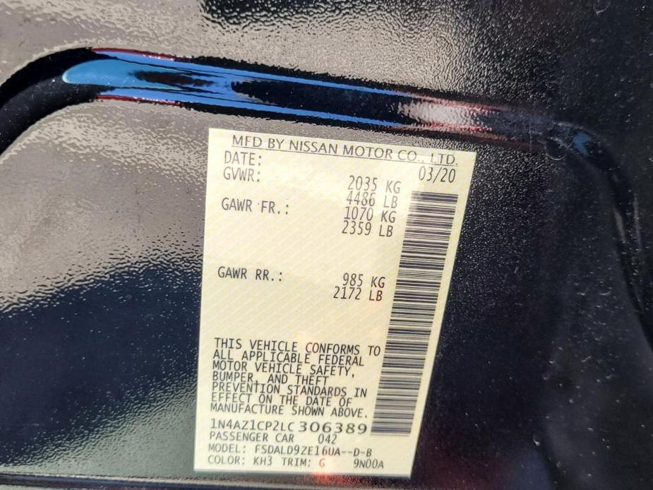 used 2020 Nissan Leaf car, priced at $17,974