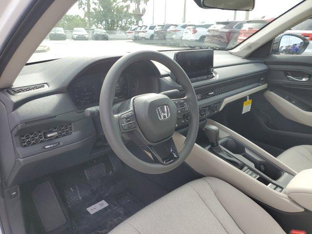 new 2025 Honda Accord car, priced at $32,110