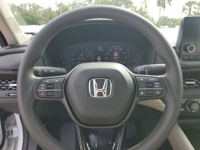 new 2025 Honda Accord car, priced at $32,110