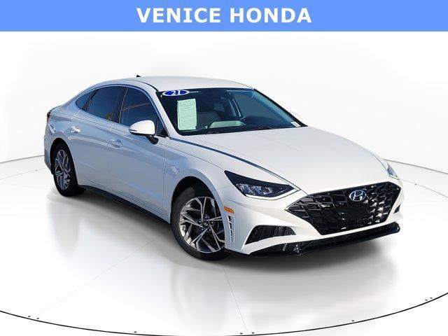 used 2021 Hyundai Sonata car, priced at $17,876