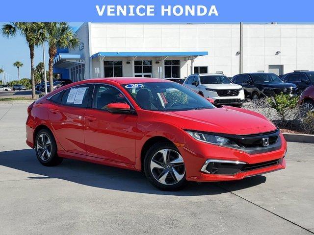 used 2020 Honda Civic car, priced at $17,999