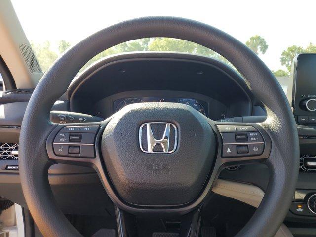 new 2025 Honda Accord car, priced at $31,573