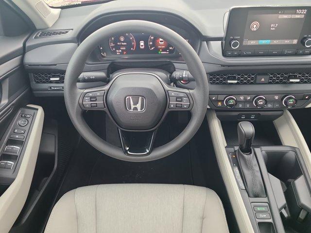 new 2025 Honda Accord car, priced at $31,573
