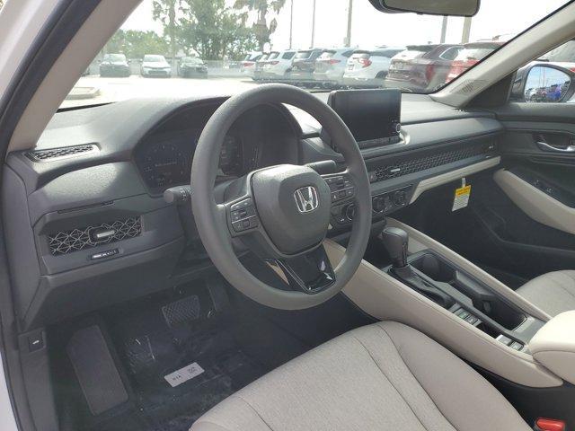 new 2025 Honda Accord car, priced at $32,110