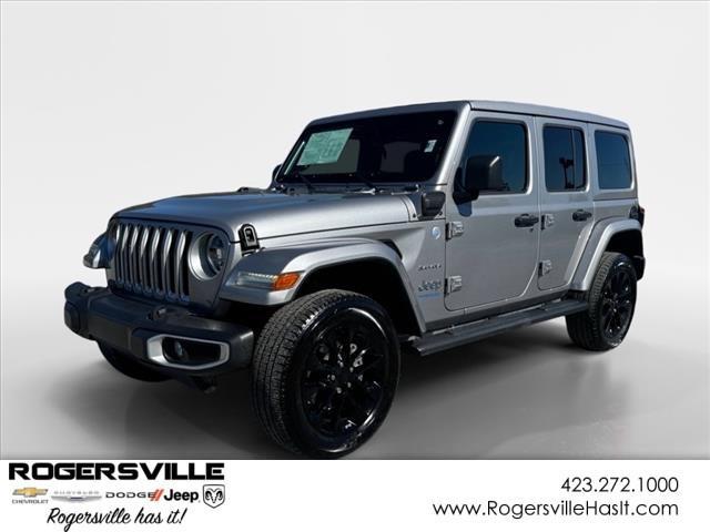 used 2021 Jeep Wrangler Unlimited car, priced at $37,625