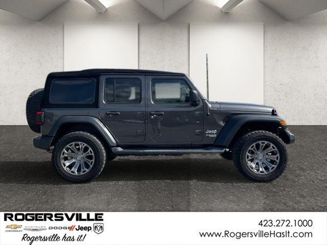 used 2018 Jeep Wrangler Unlimited car, priced at $27,987