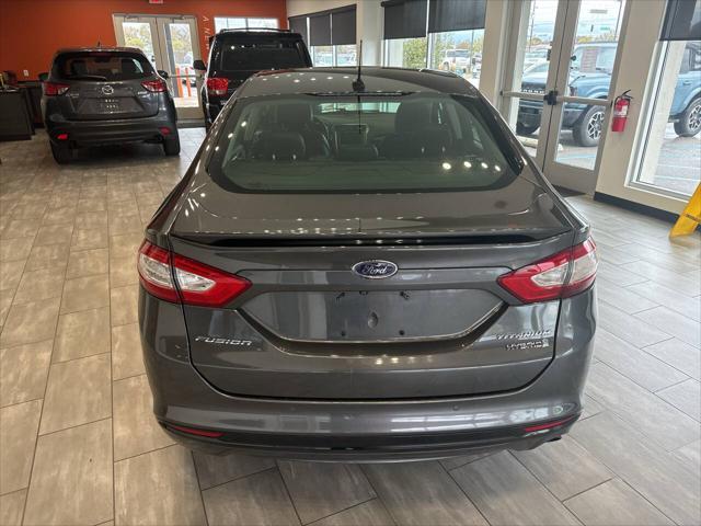 used 2015 Ford Fusion Hybrid car, priced at $8,790