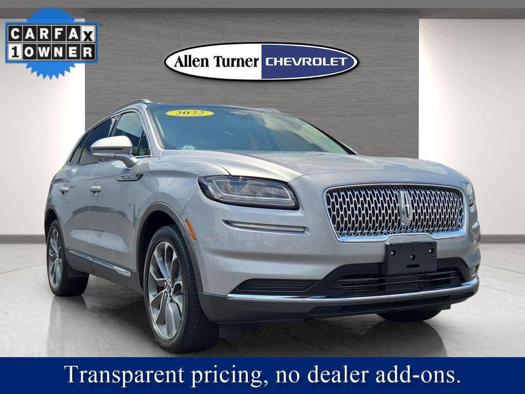 used 2022 Lincoln Nautilus car, priced at $32,823