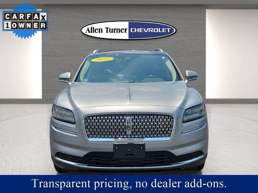 used 2022 Lincoln Nautilus car, priced at $32,823