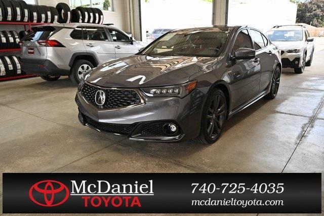 used 2020 Acura TLX car, priced at $23,900