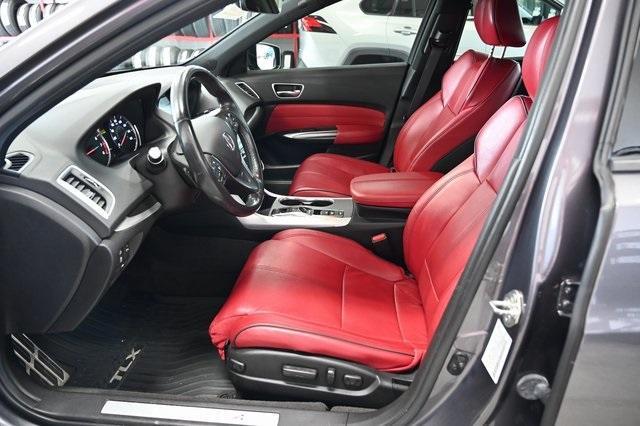 used 2020 Acura TLX car, priced at $23,900