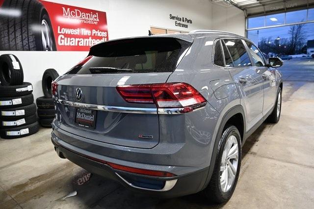 used 2021 Volkswagen Atlas Cross Sport car, priced at $27,900