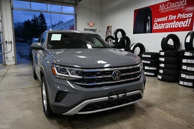 used 2021 Volkswagen Atlas Cross Sport car, priced at $27,900