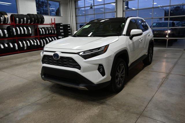 used 2022 Toyota RAV4 Hybrid car, priced at $34,900