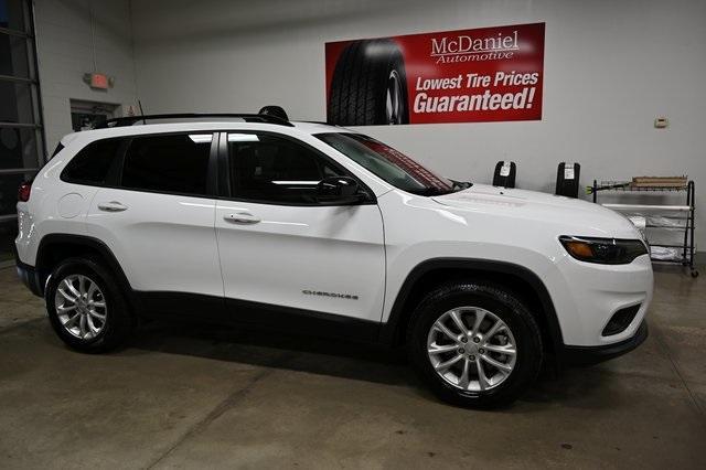 used 2022 Jeep Cherokee car, priced at $21,600