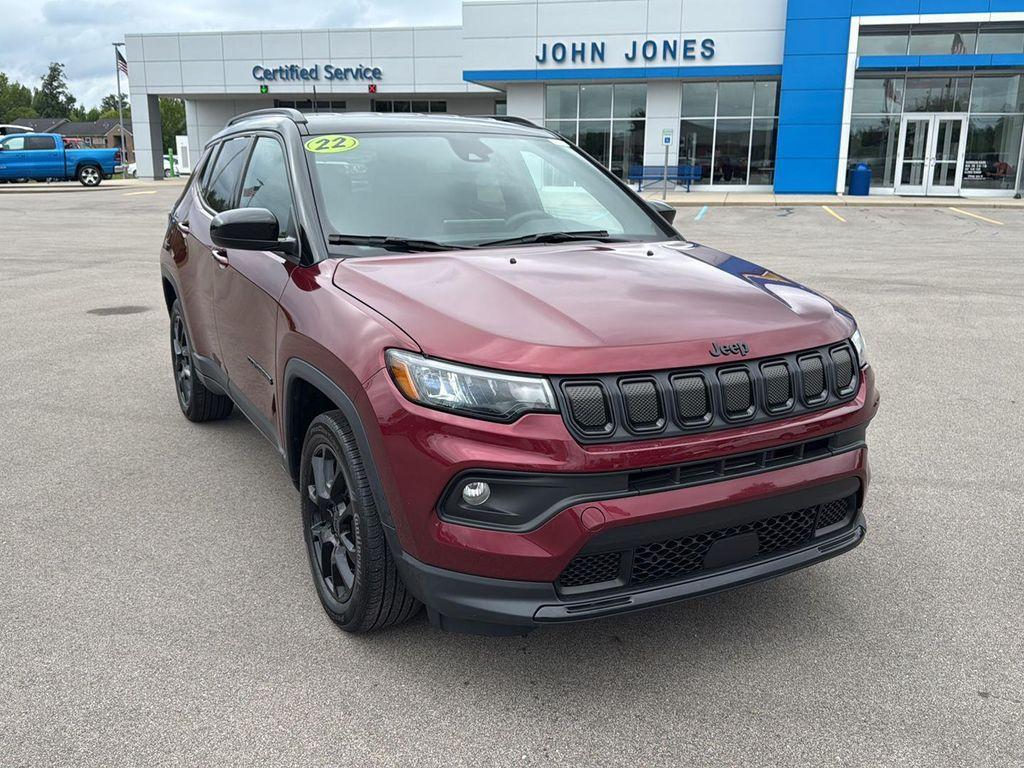 used 2022 Jeep Compass car, priced at $23,955