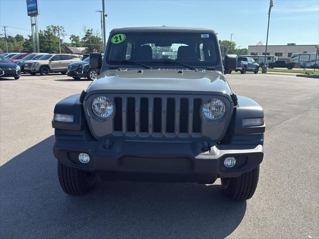 used 2021 Jeep Wrangler Unlimited car, priced at $28,500
