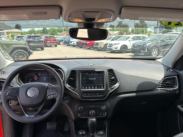 used 2021 Jeep Cherokee car, priced at $26,356