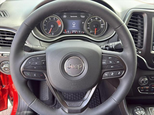 used 2021 Jeep Cherokee car, priced at $26,356