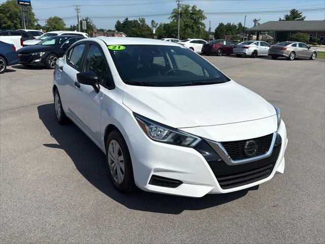 used 2021 Nissan Versa car, priced at $12,750
