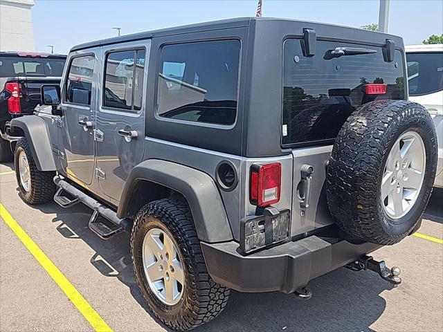 used 2016 Jeep Wrangler Unlimited car, priced at $19,999