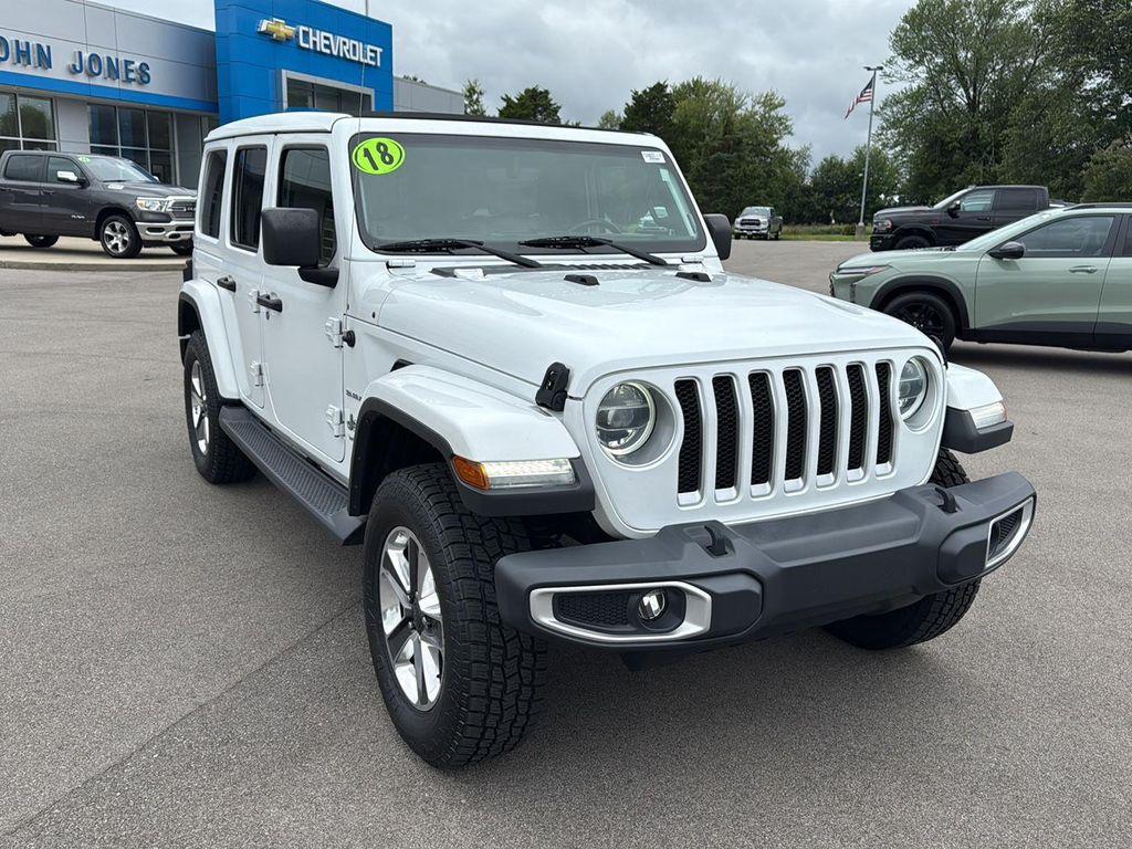used 2018 Jeep Wrangler Unlimited car, priced at $25,000