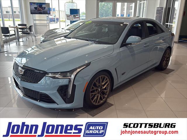 used 2025 Cadillac CT4-V car, priced at $67,995